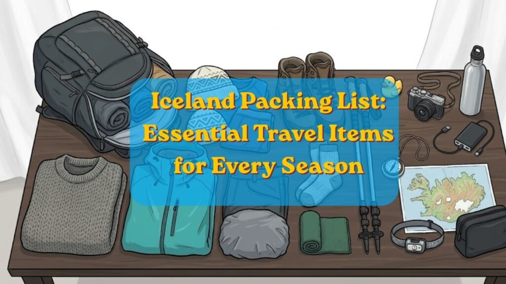 Iceland Packing List Essential Travel Items for Every Season