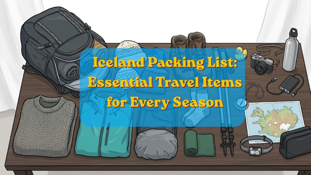 Iceland Packing List Essential Travel Items for Every Season