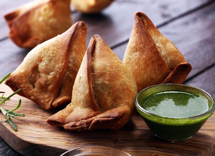 Samosa and Street